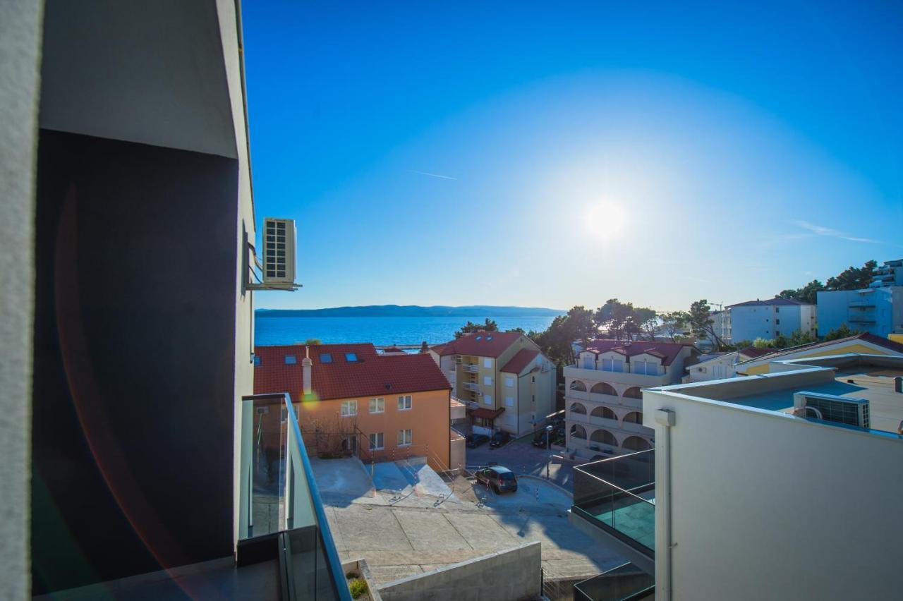 Deluxe 2 Bedroom Apartment With Sea View Baska Voda Luaran gambar